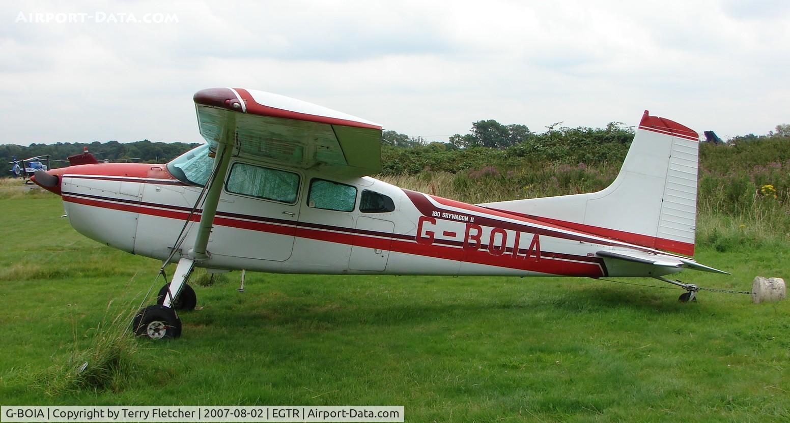 G-BOIA, 1980 Cessna 180K Skywagon C/N 18053121, Cessna 180K