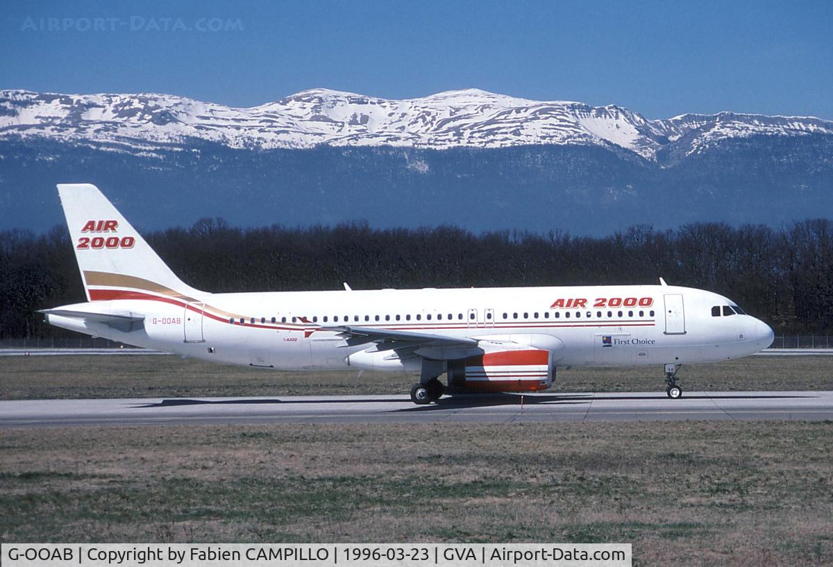 G-OOAB, 1992 Airbus A320-231 C/N 292, Air 2000