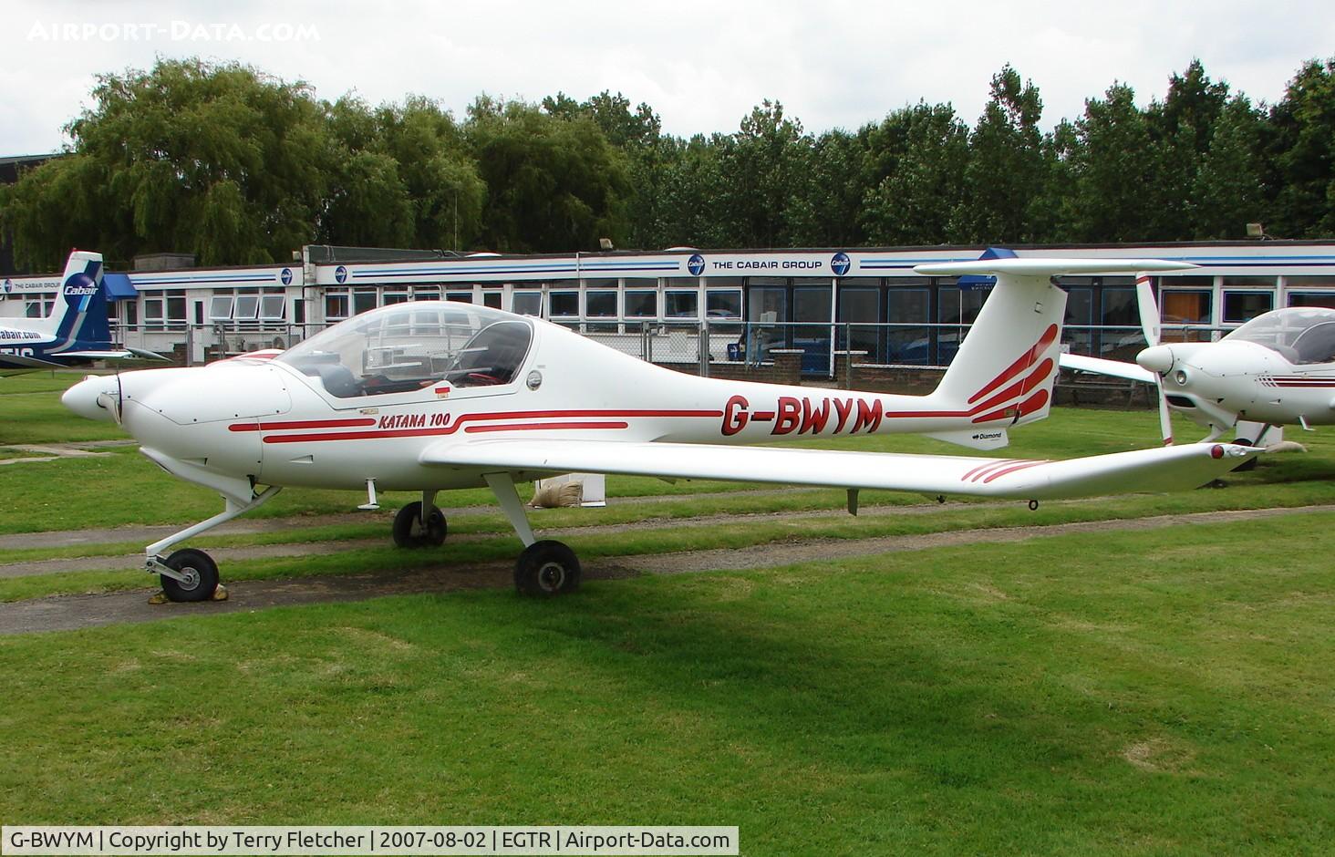 G-BWYM, 1994 HOAC DV-20-100 Katana C/N 20067, HOAC KATANA