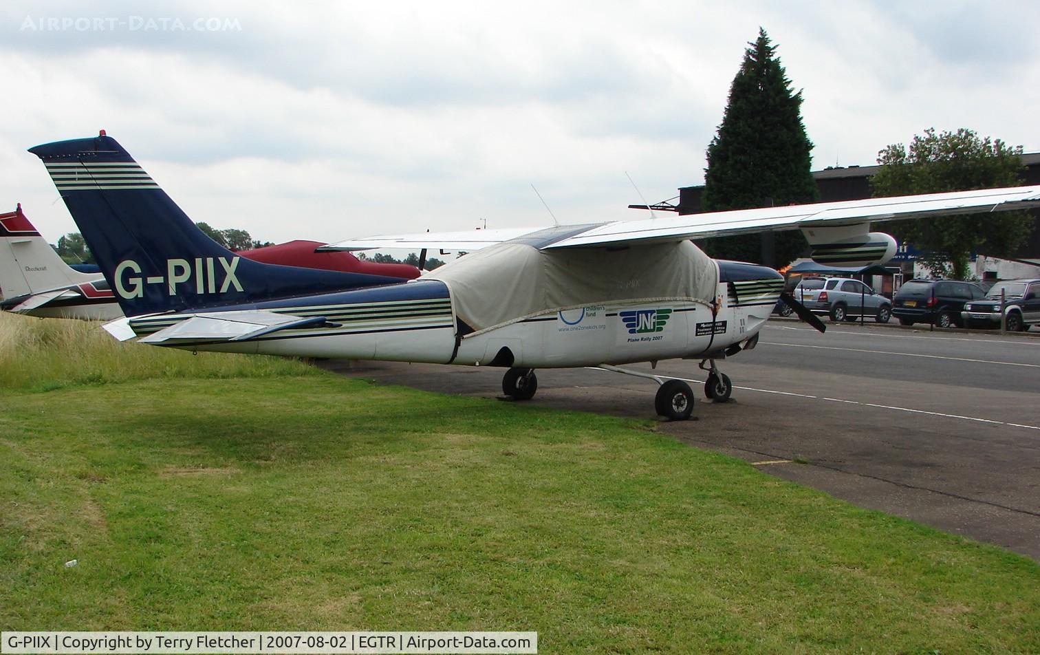 G-PIIX, 1978 Cessna P210N Pressurised Centurion C/N P210-00130, Cessna P210N