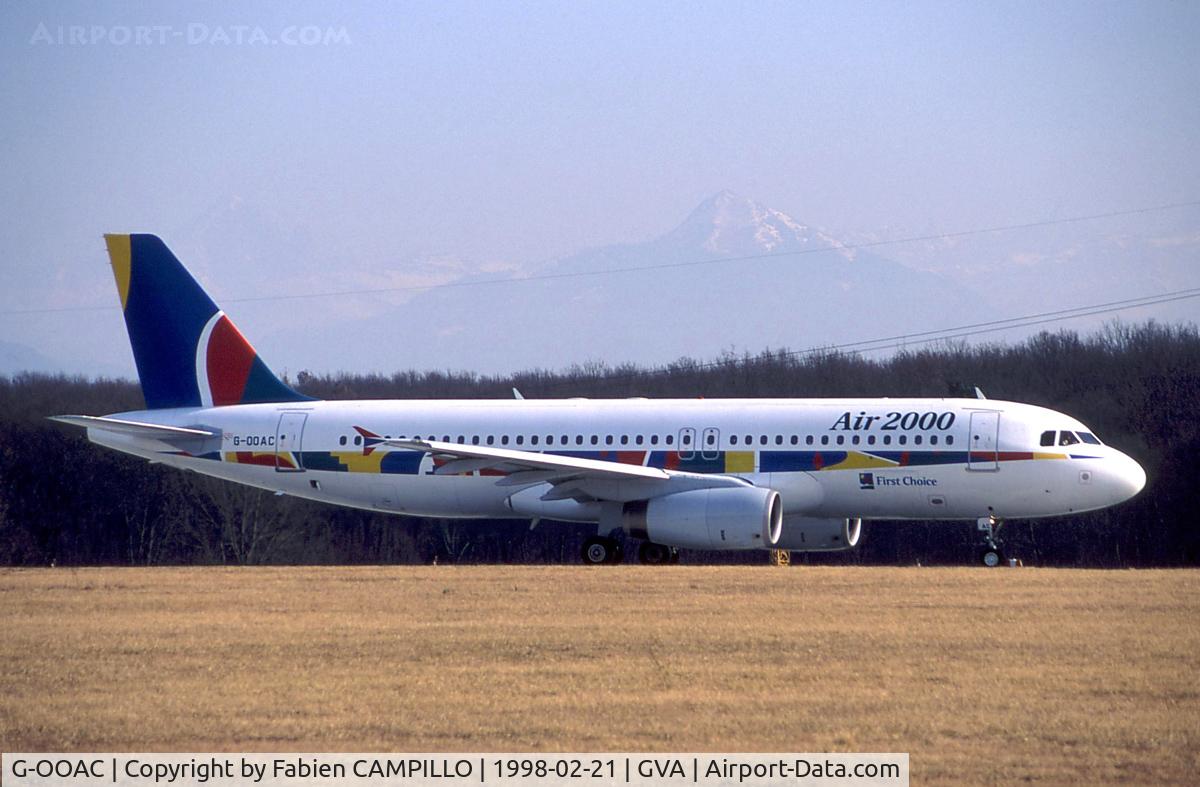 G-OOAC, 1992 Airbus A320-231 C/N 327, Air 2000