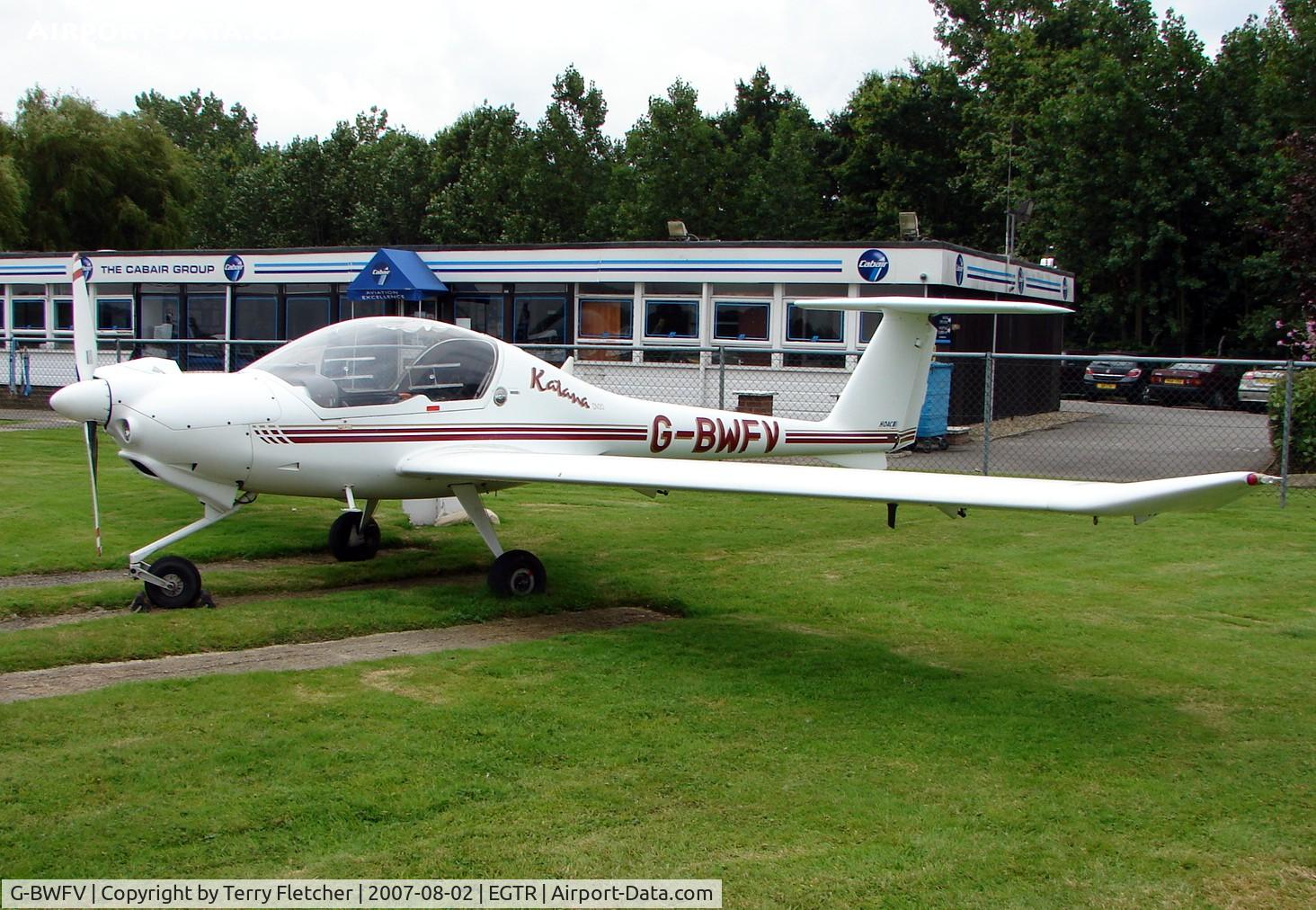 G-BWFV, 1995 HOAC DV-20 Katana C/N 20132, HOAC KATANA