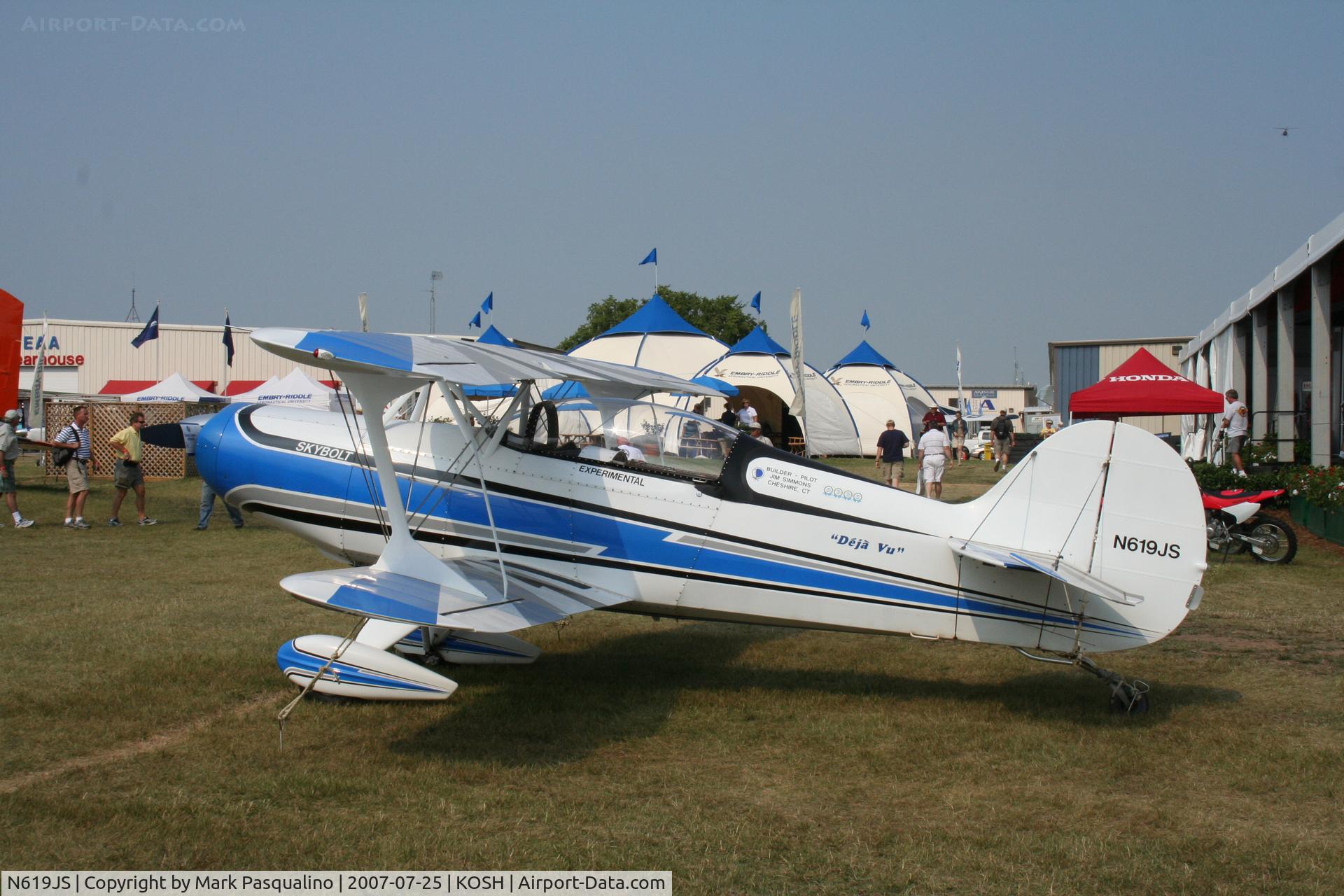 N619JS, 1994 Steen Skybolt C/N 002 (N619JS), Skybolt