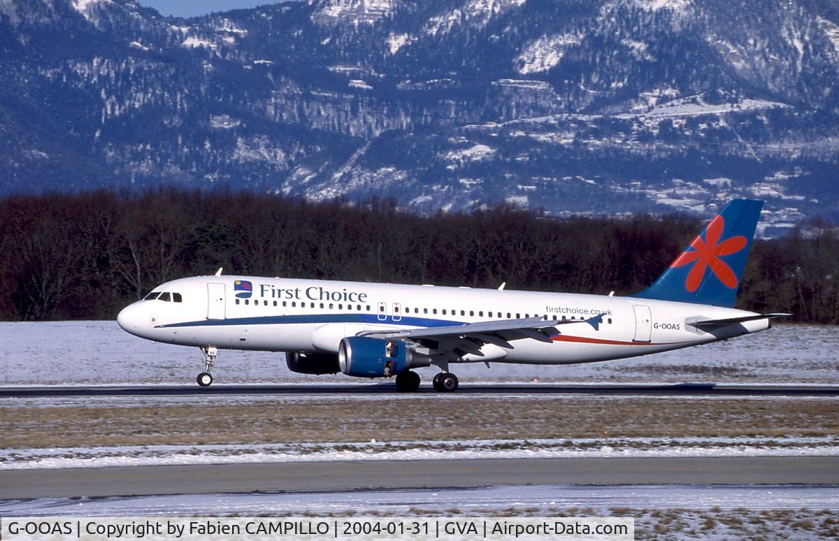 G-OOAS, 2001 Airbus A320-214 C/N 1571, First Choice