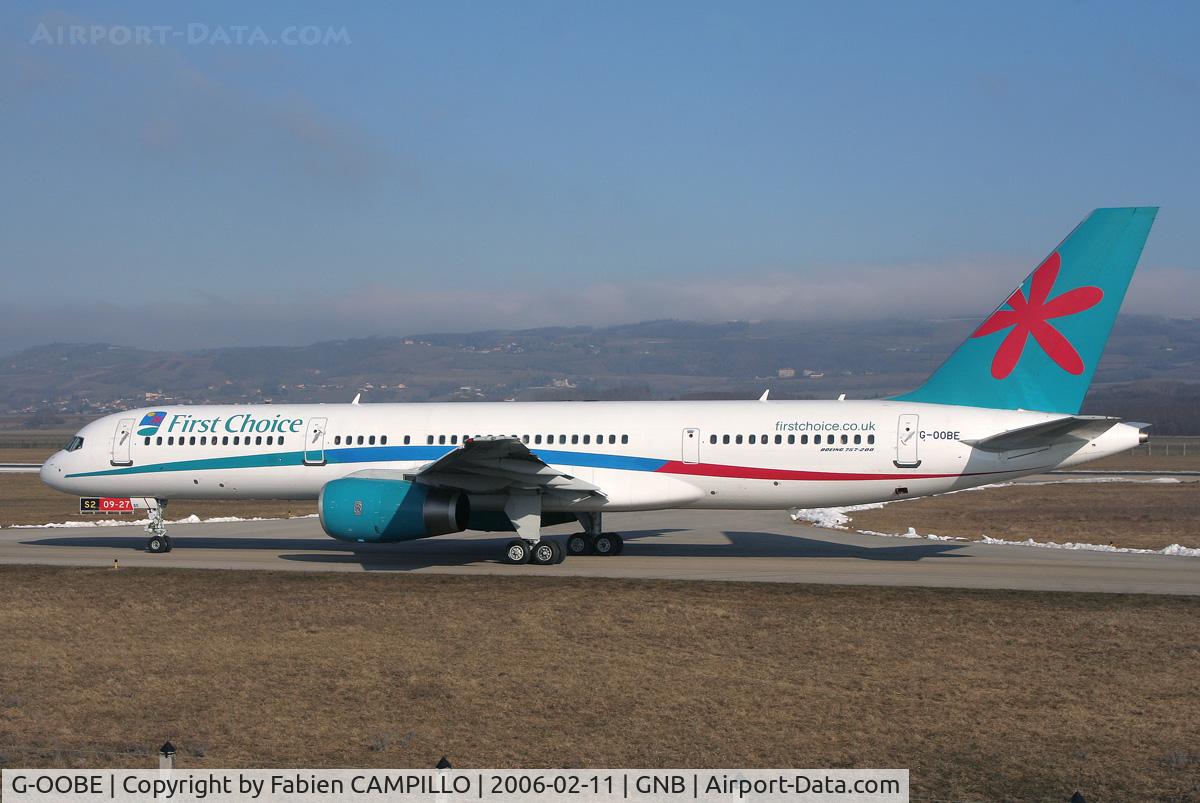 G-OOBE, 2003 Boeing 757-28A C/N 33100, First Choice