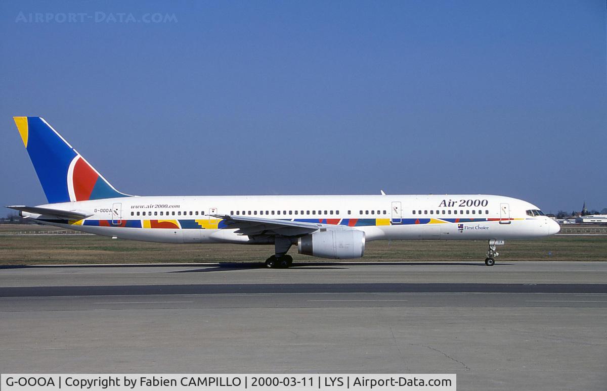 G-OOOA, 1987 Boeing 757-28A C/N 23767, Air 2000