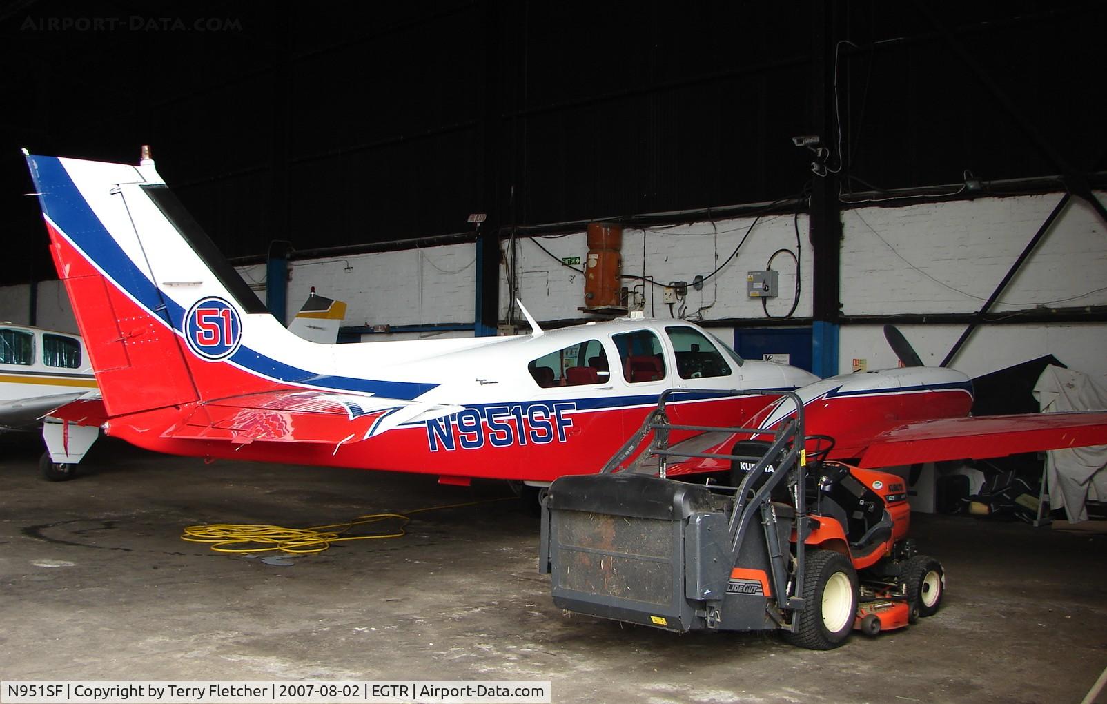 N951SF, 1969 Beech 56TC Turbo Baron C/N TG-83, Beech 56TC