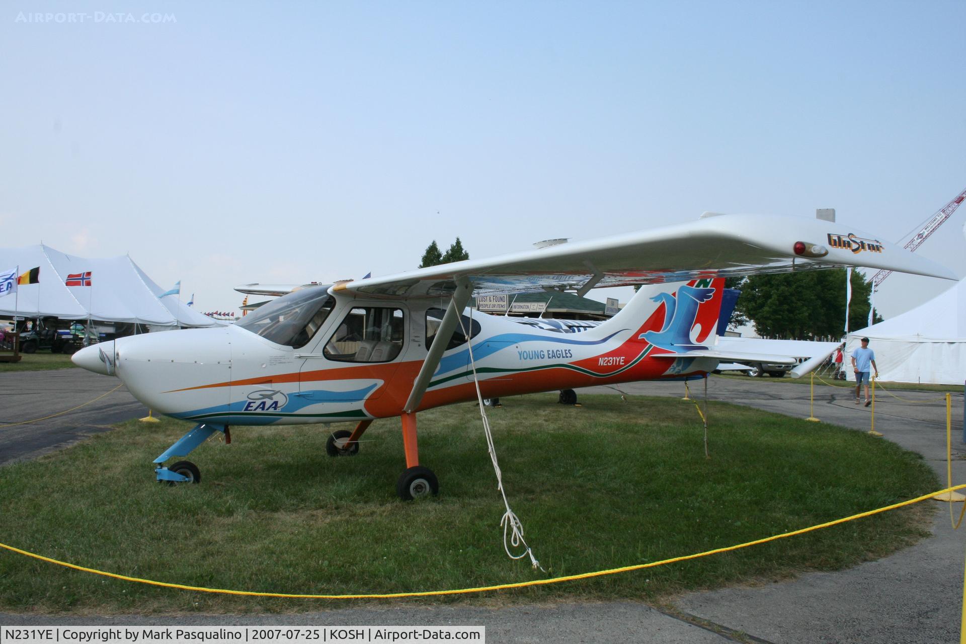 N231YE, 1996 Stoddard-Hamilton Glastar III C/N 5192, Glastar 3