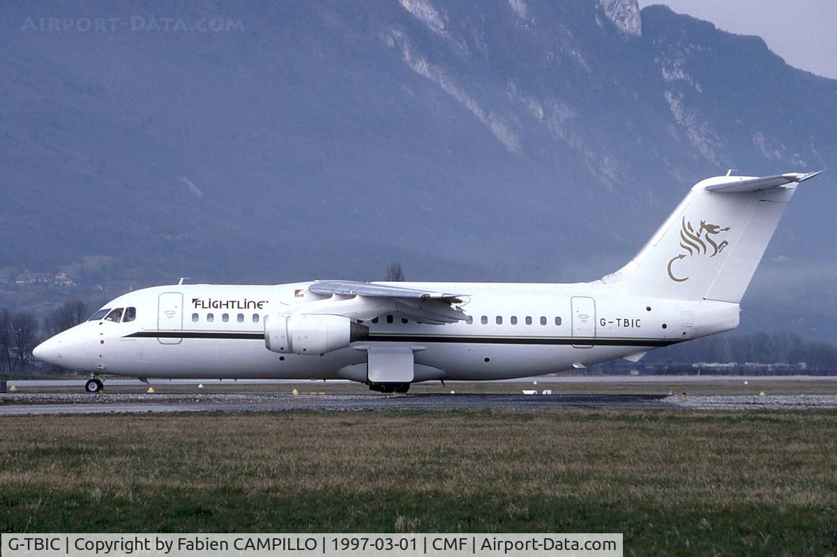 G-TBIC, 1984 British Aerospace BAe.146-200 C/N E2025, Flightline