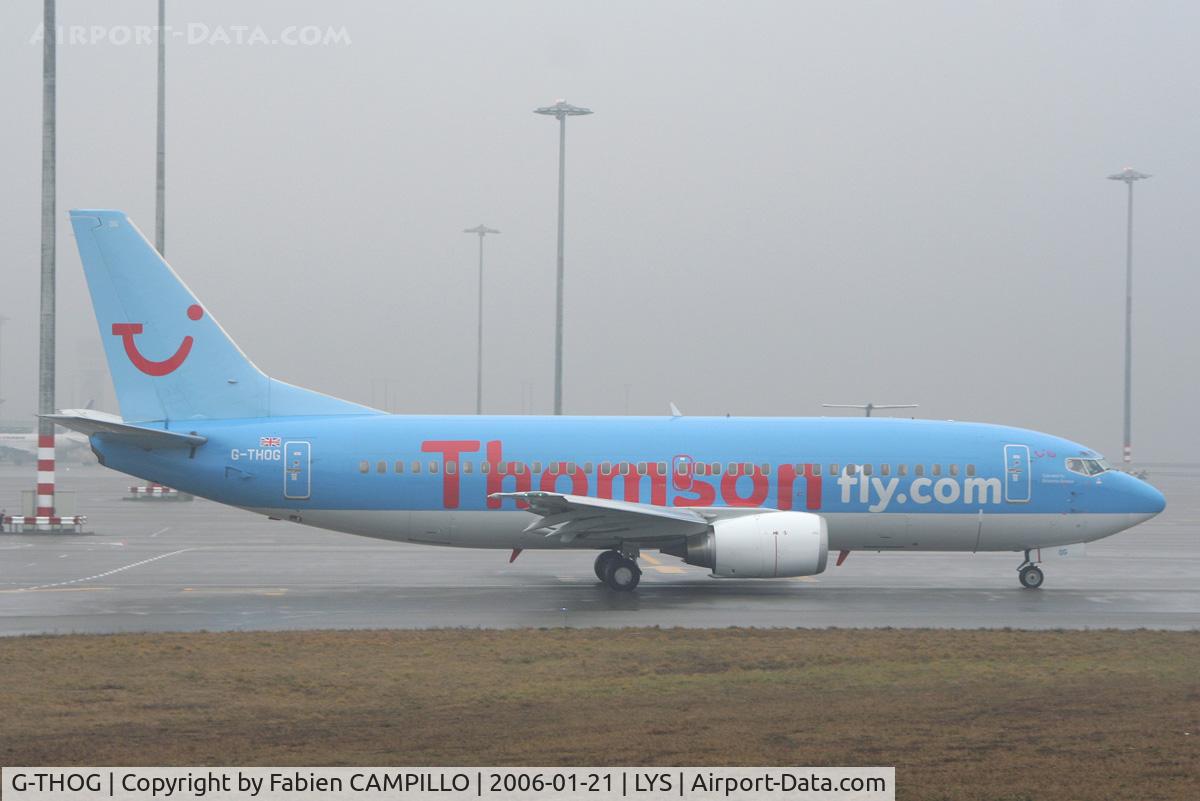 G-THOG, 1997 Boeing 737-31S C/N 29057, Thomson Fly.com