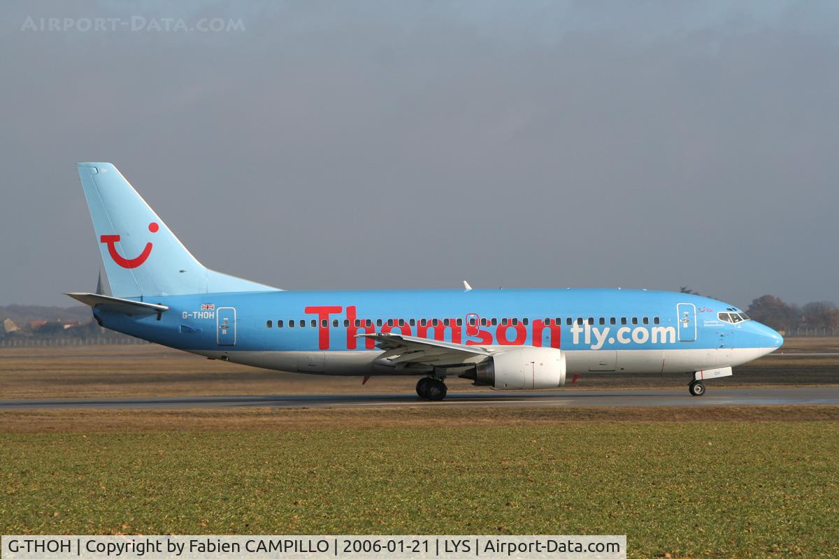 G-THOH, 1997 Boeing 737-31S C/N 29058, Thomson Fly.com