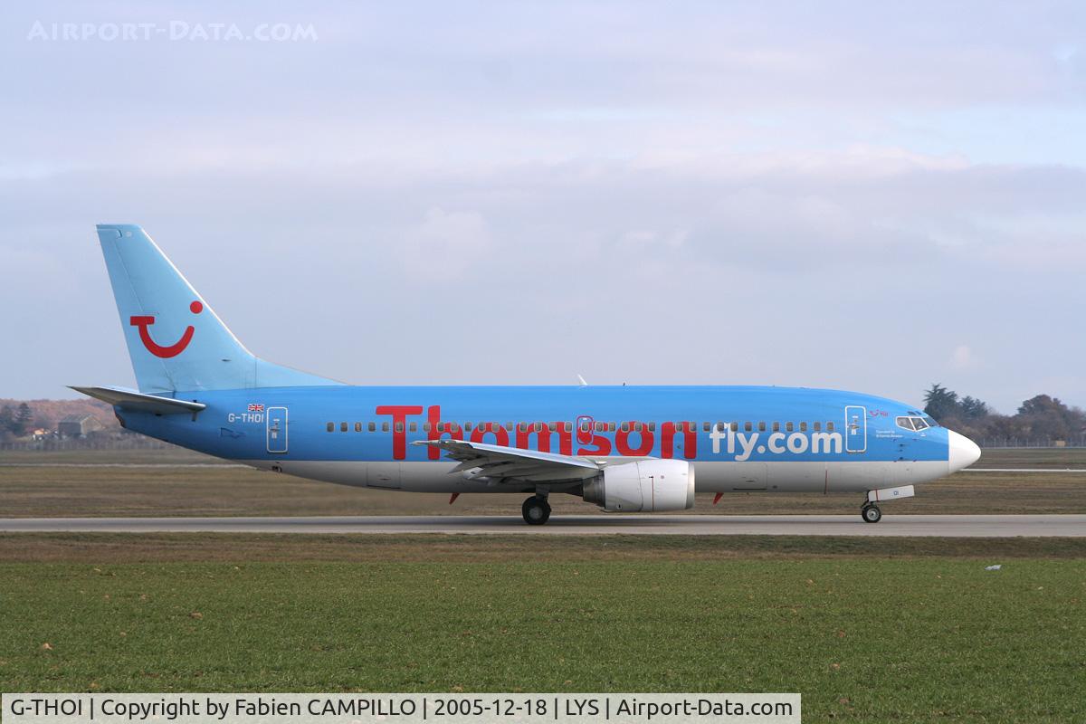 G-THOI, 1998 Boeing 737-36Q C/N 29327, Thomson Fly.com