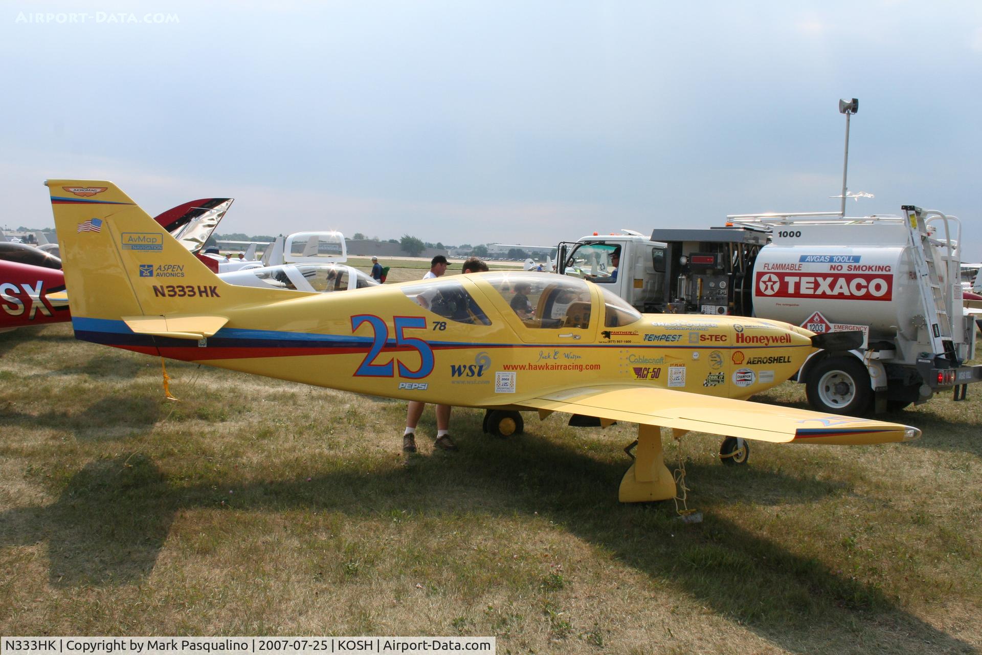 N333HK, 1997 Stoddard-Hamilton Glasair Super II RG C/N 2313, Glasair RG Super 11S