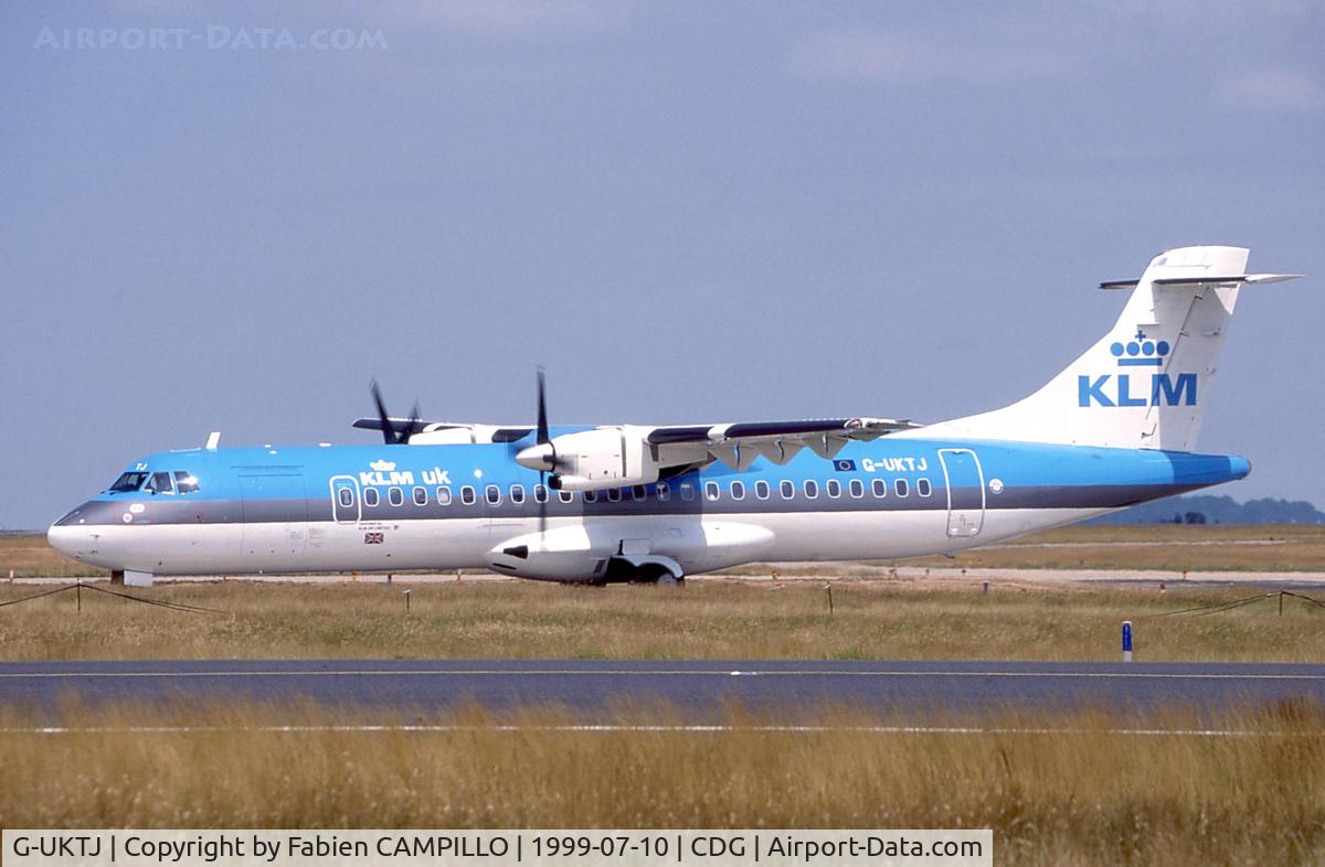 G-UKTJ, 1997 ATR 72-202 C/N 509, KLM UK