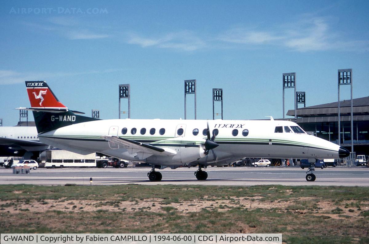 G-WAND, 1993 British Aerospace Jetstream 41 C/N 41011, Manx