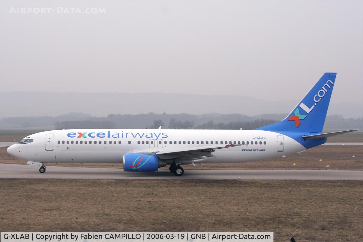 G-XLAB, 1998 Boeing 737-8Q8 C/N 28218, Excel Airways