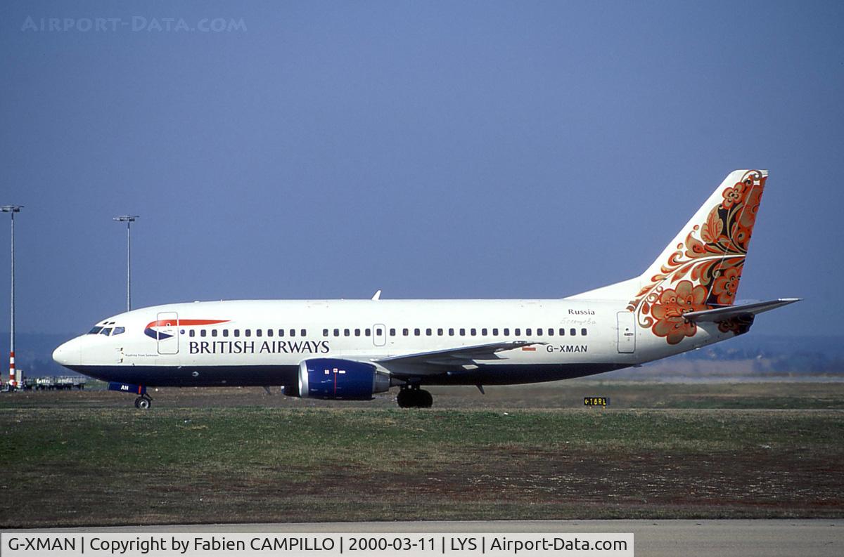 G-XMAN, 1998 Boeing 737-36N C/N 28573, British Airways