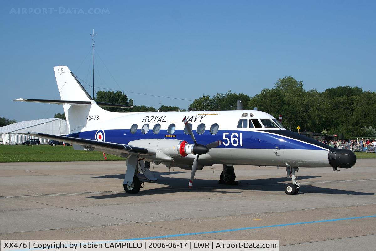 XX476, 1978 Scottish Aviation Jetstream T.2 (HP-137) C/N 216, Leewarden 2006 Open Day