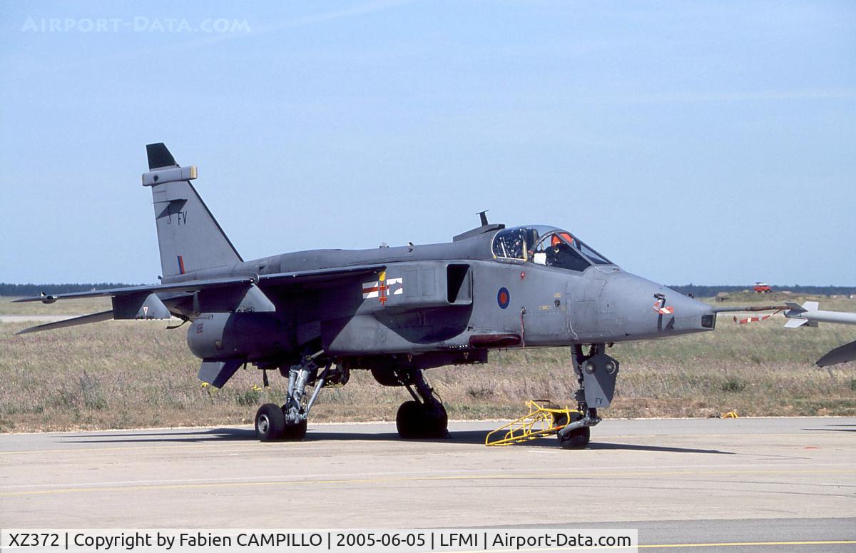 XZ372, 1976 Sepecat Jaguar GR.3A C/N S.139, Royal Air Force