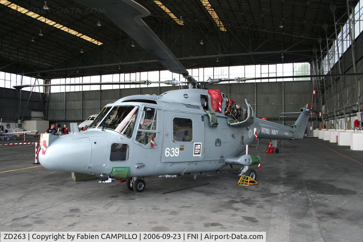 ZD263, 1983 Westland Lynx HAS.3S C/N 299, Royal Navy