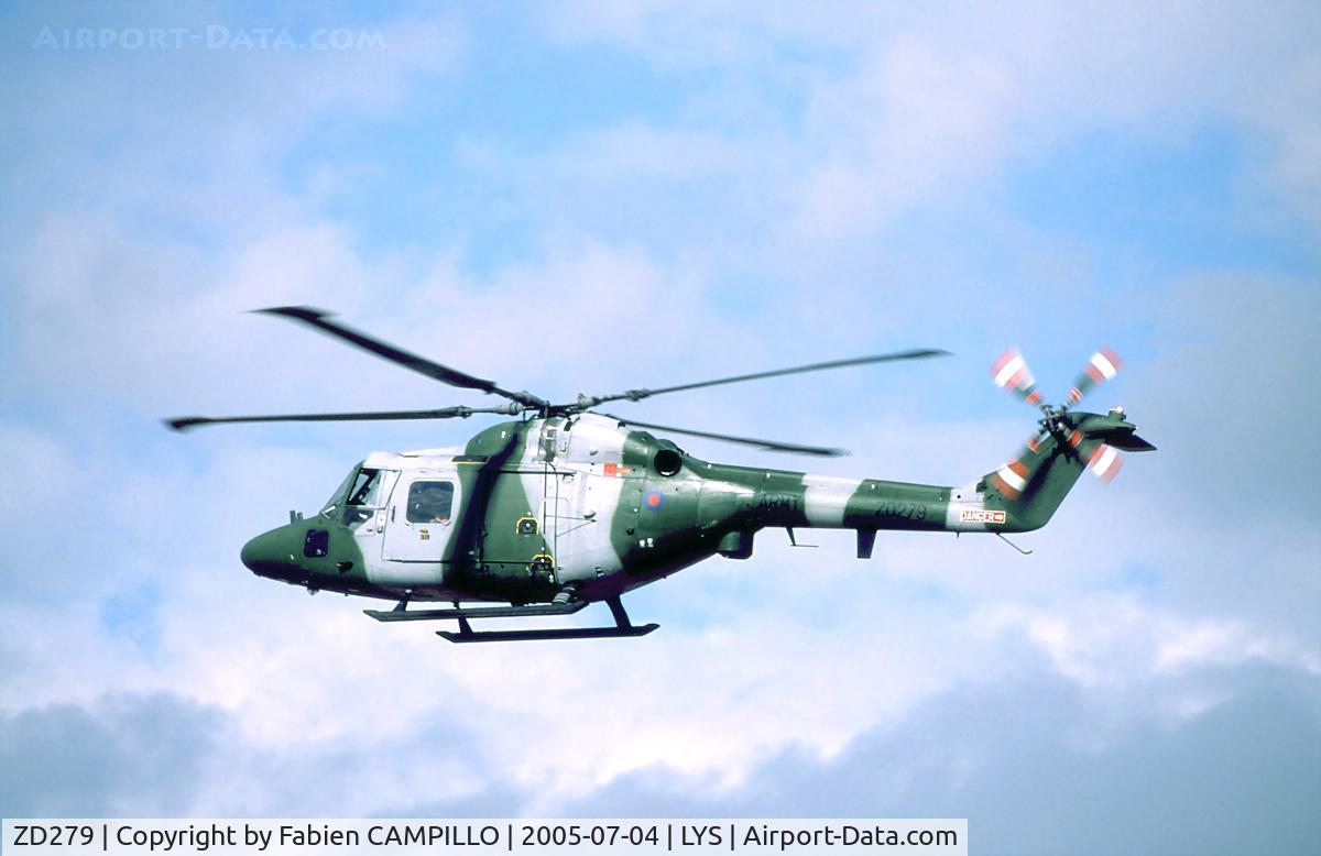 ZD279, 1983 Westland Lynx AH.7 C/N 298, Royal Army