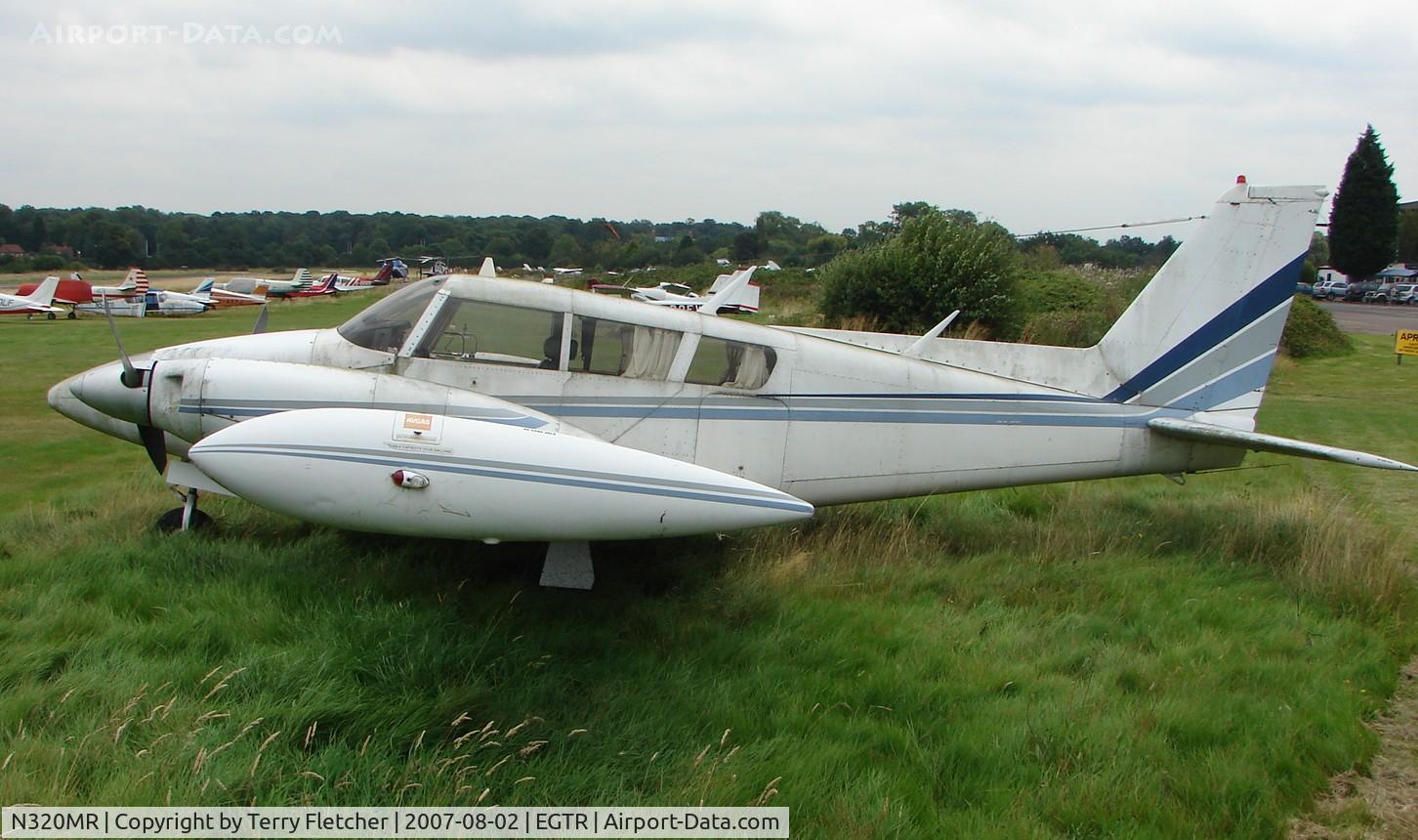 N320MR, 1969 Piper PA-30-160 C Twin Comanche C/N 30-1917, This aircraft is at Elstree UK and no longer wears its N320MR marks