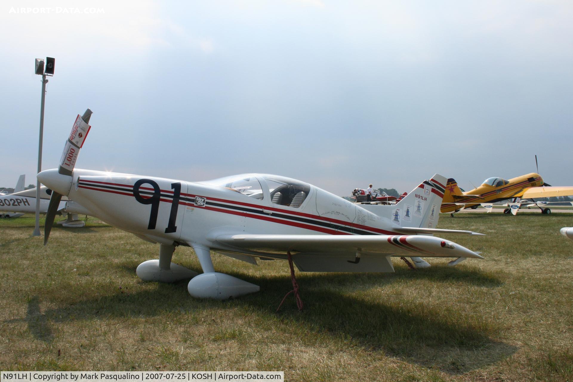 N91LH, 1997 Stoddard-Hamilton Glasair SH-2 C/N 549, SH-2