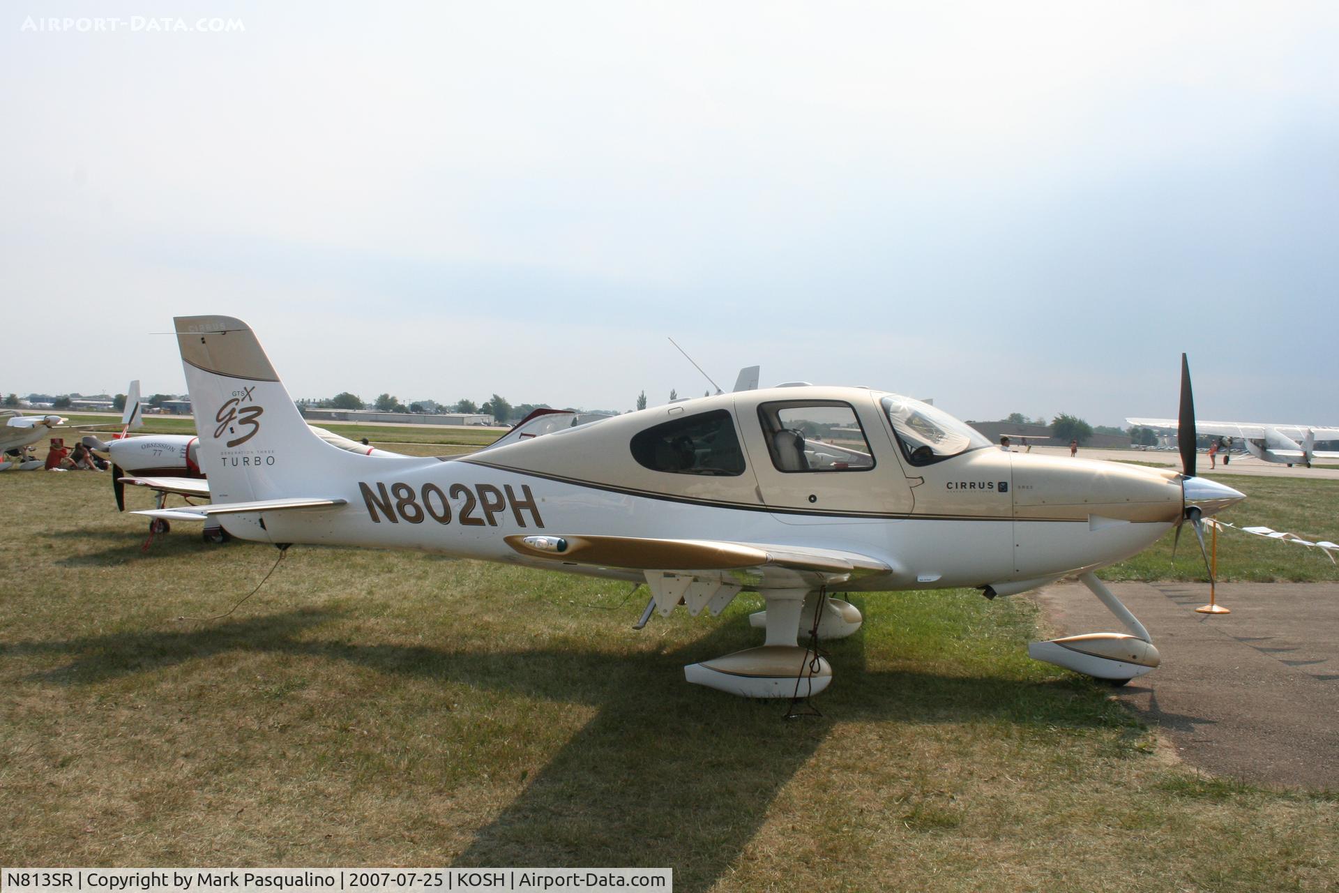 N813SR, 2007 Cirrus SR22 C/N 2536, SR22