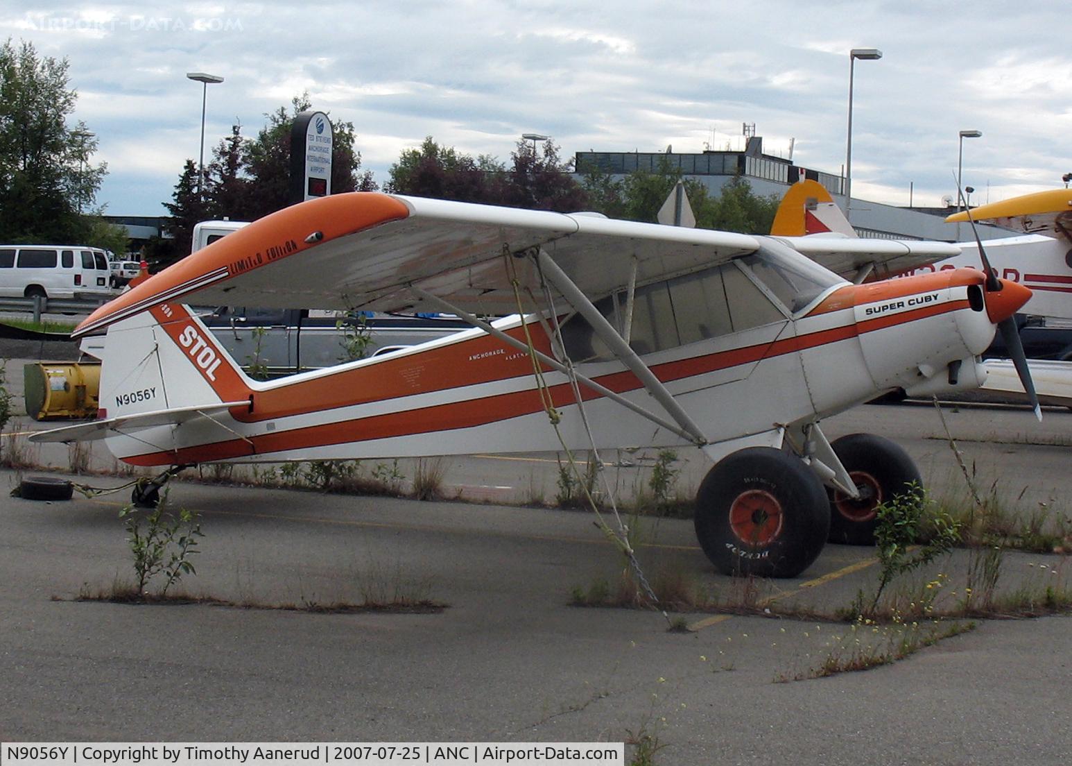 N9056Y, 1980 Wag-Aero Super CUBy C/N 0001, General Aviation Parking area at Anchorage International