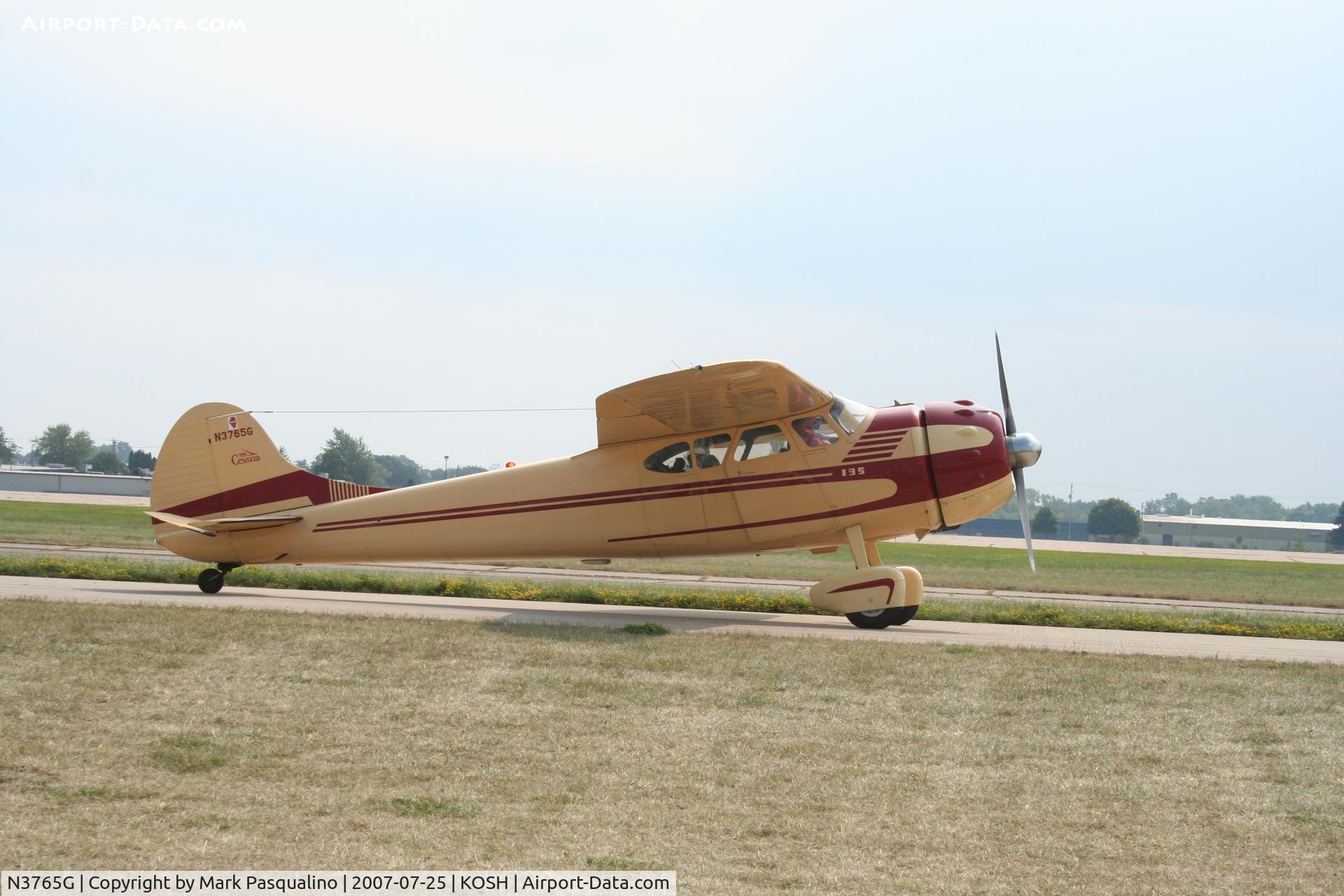 N3765G, 1948 Cessna 190 C/N 7101, Cessna 190