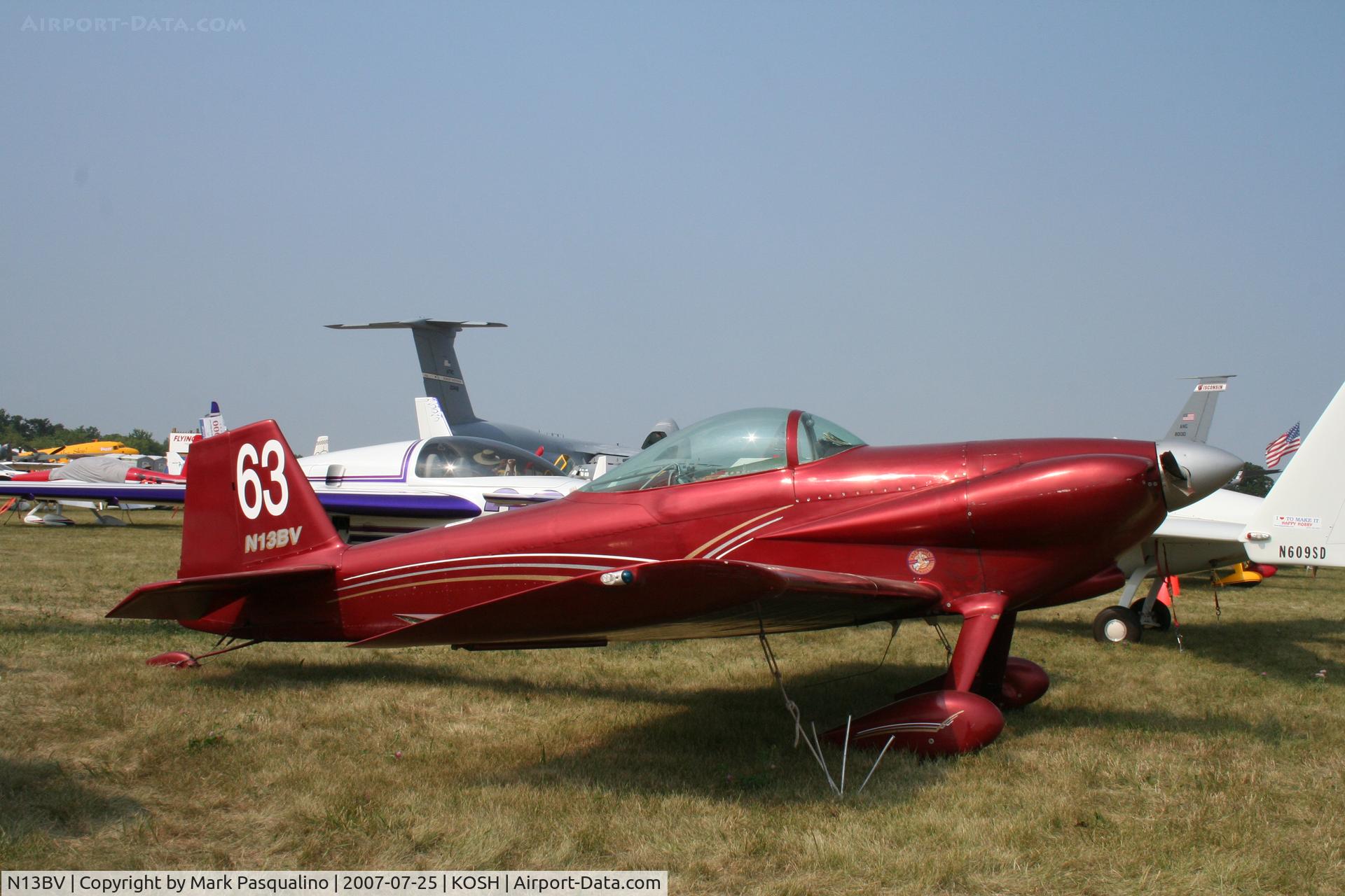N13BV, 2003 Vans RV-3 C/N 10013, RV-3