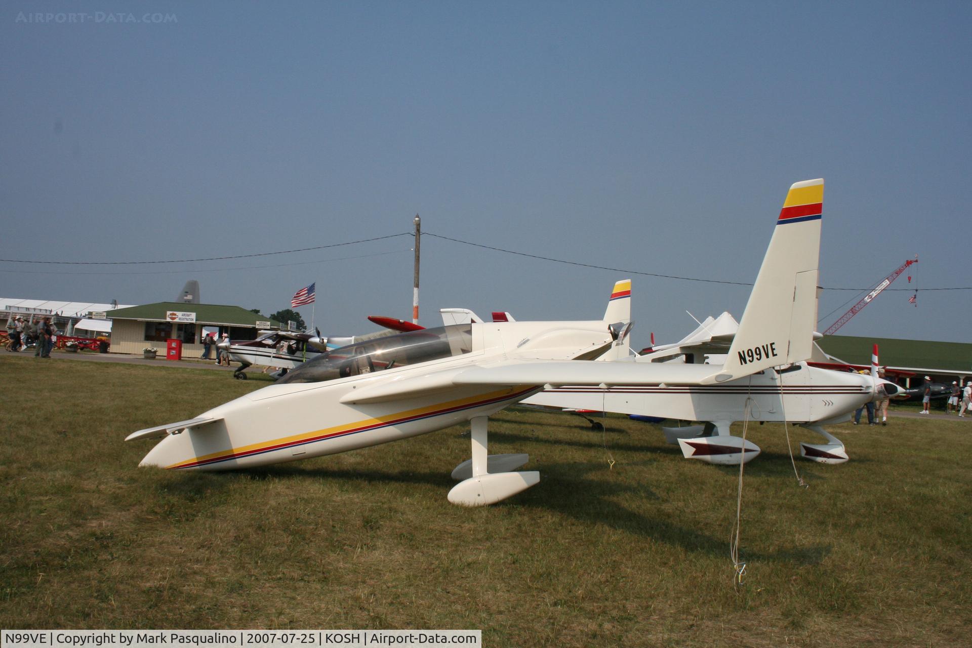 N99VE, 1980 Rutan VariEze C/N 1180, Varieze
