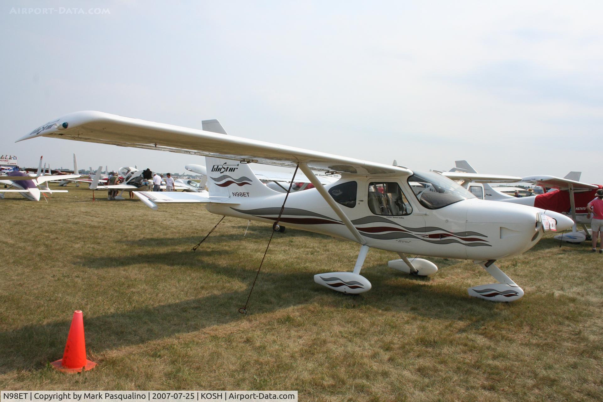N98ET, 1997 Stoddard-Hamilton Glastar C/N 5165, Glastar