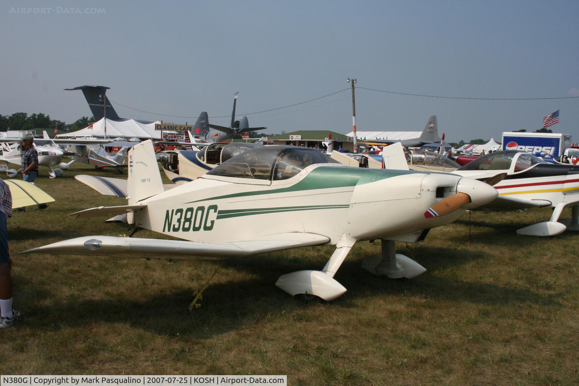 N380G, 1972 Thorp T-18 Tiger C/N 380, Thorp T-18