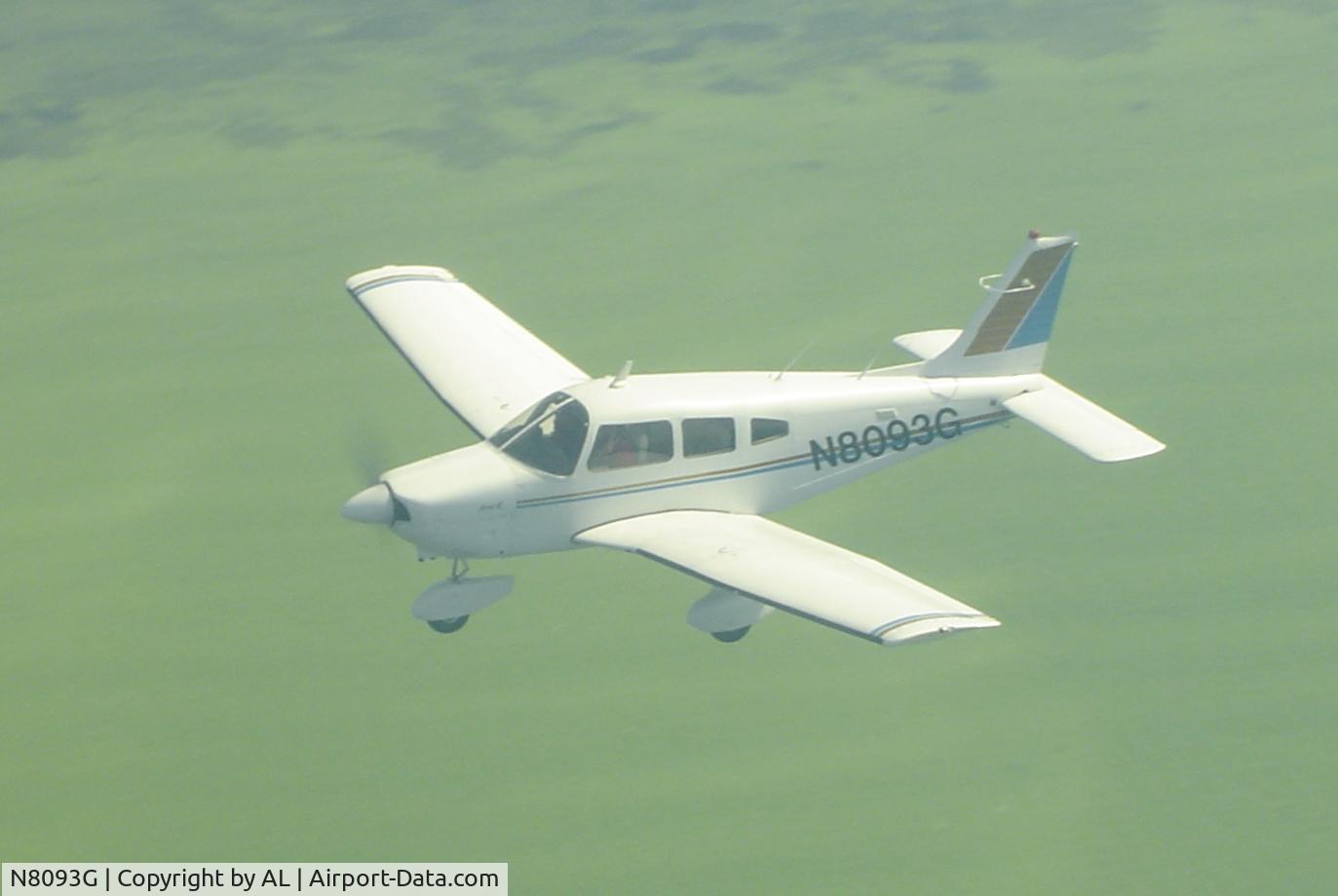 N8093G, 1979 Piper PA-28-181 C/N 28-8090100, N8093G IN FLIGHT