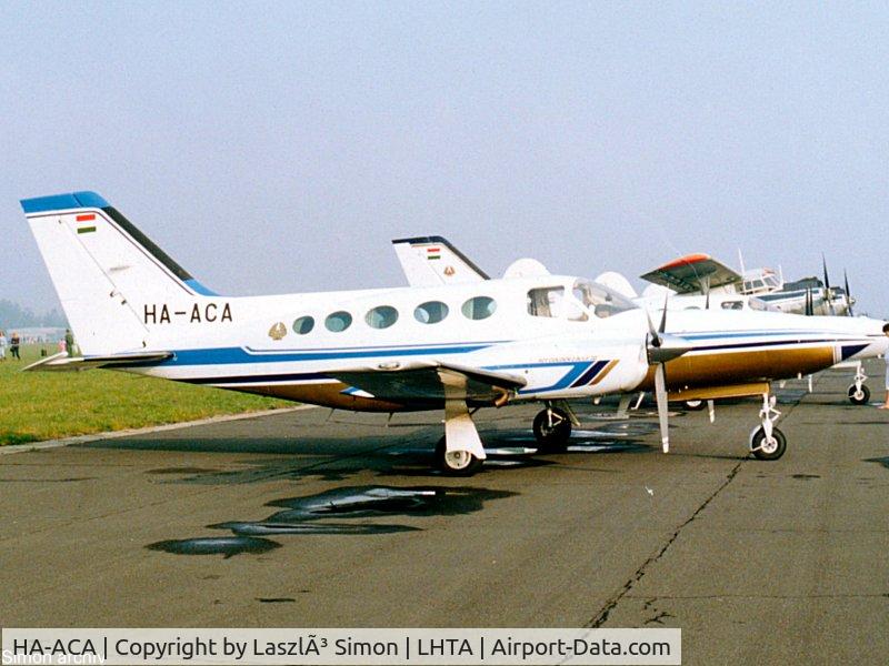 HA-ACA, Cessna 421C Golden Eagle C/N 421C-0615, 1993.03.25. Crash LHBP