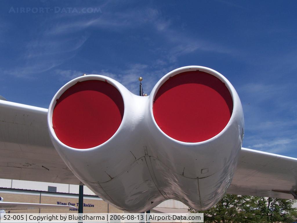 52-005, 1952 Boeing GB-52B Stratofortress C/N 16495, Static Display at Wings Over the Rockies Museum
