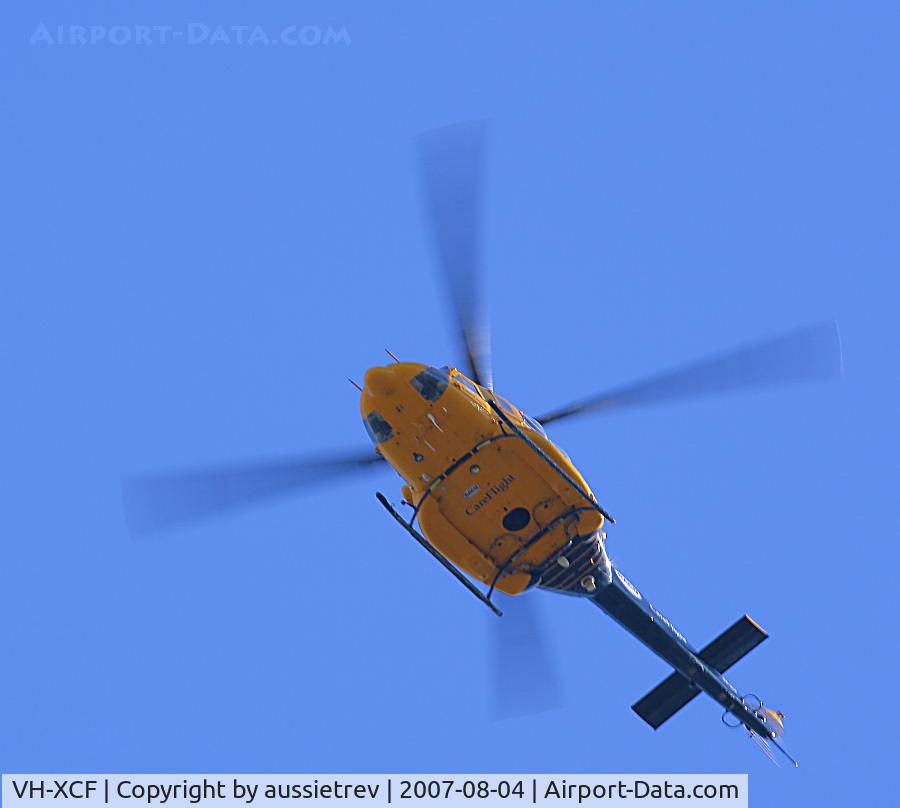 VH-XCF, Bell 412 C/N 33019, Careflight Rescue over Gold Coast Queenaland