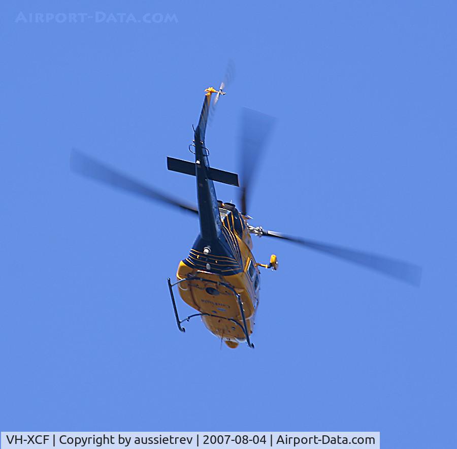 VH-XCF, Bell 412 C/N 33019, Careflight Rescue over Gold Coast Queenland