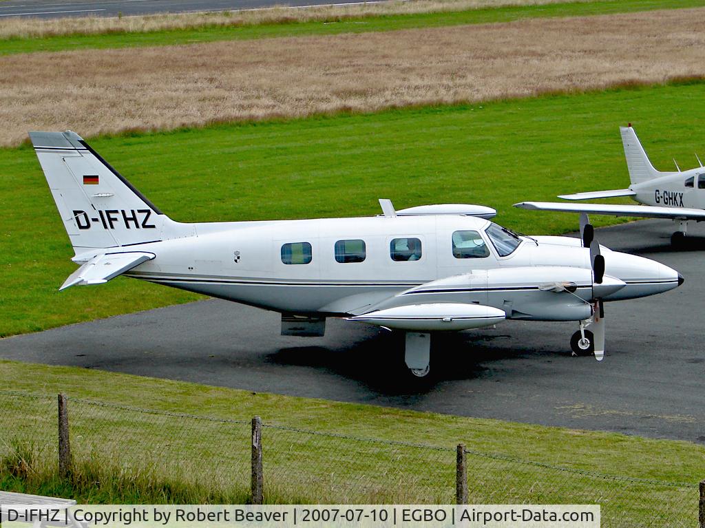 D-IFHZ, Piper PA-31T1 Cheyenne I C/N 31T1104016, Piper PA31T1-500 Cheyenne 1A
