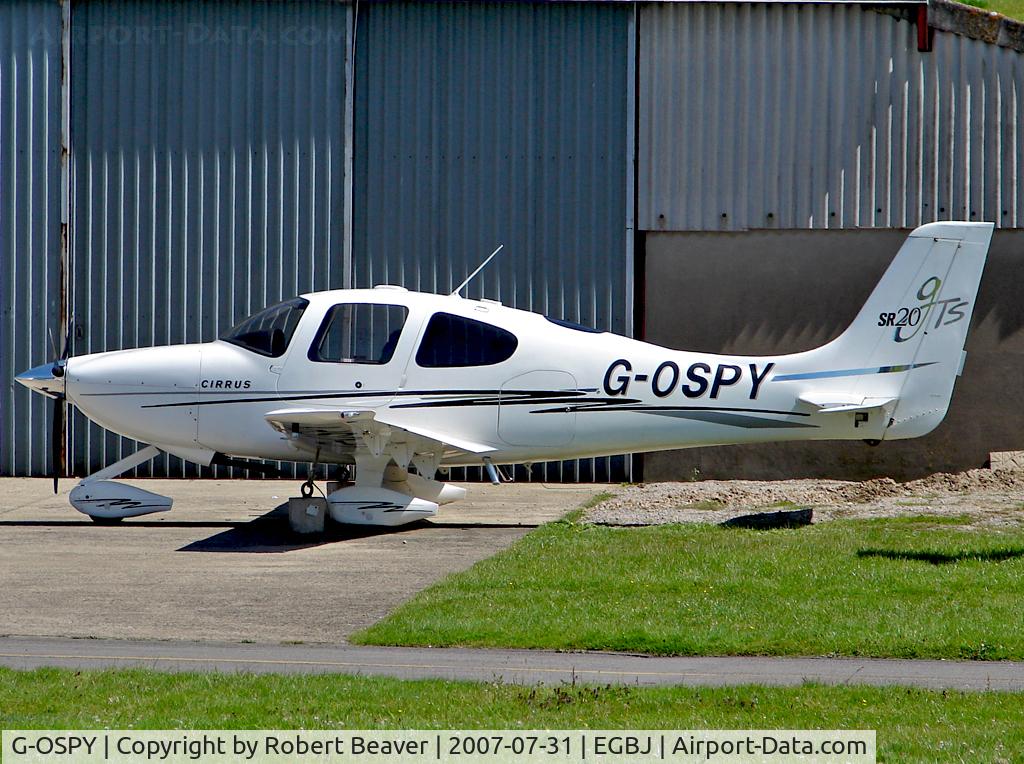 G-OSPY, 2005 Cirrus SR20 GTS C/N 1546, Cirrus SR20