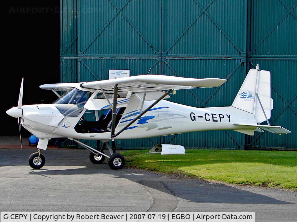 G-CEPY, 2007 Comco Ikarus C42 FB80 C/N 0707-6900, Ikarus C42