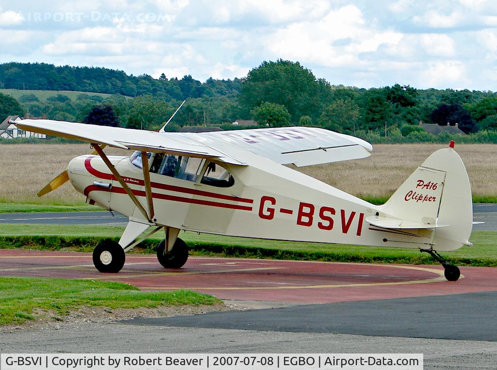 G-BSVI, 1949 Piper PA-16 Clipper C/N 16-186, Piper PA-16 Clipper