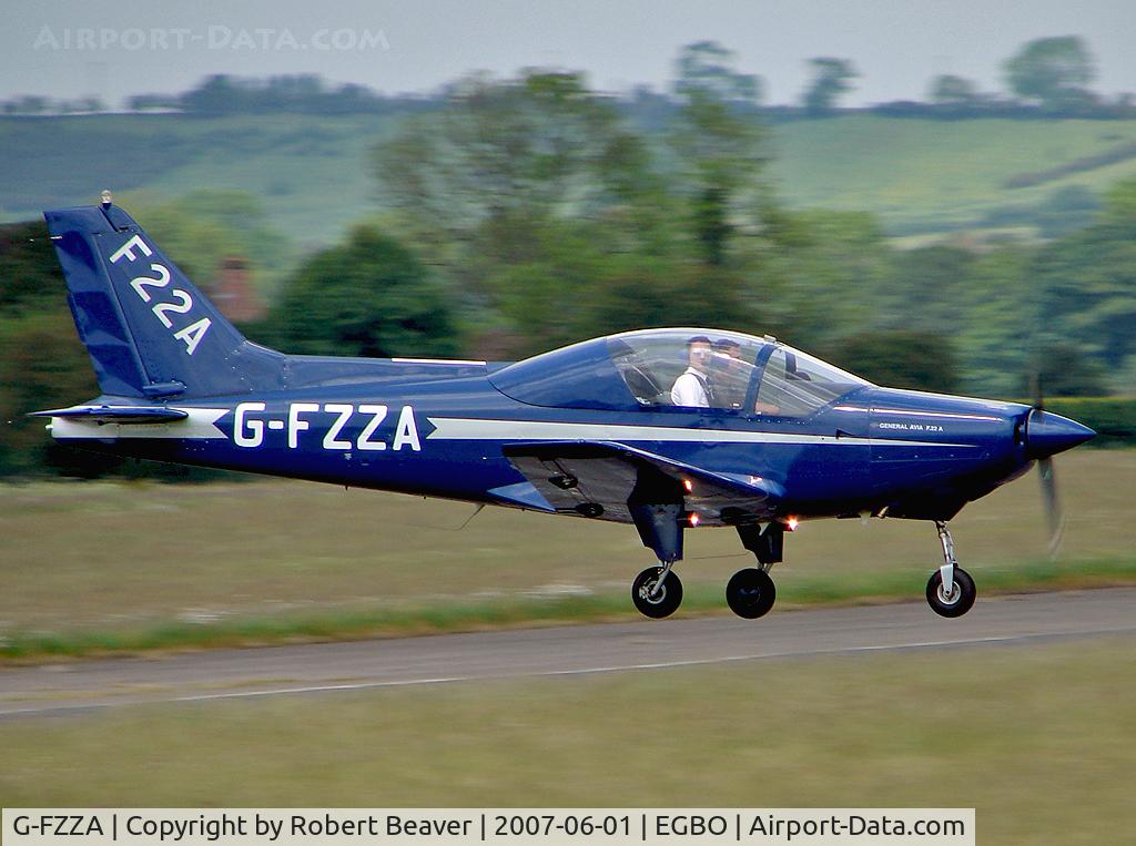 G-FZZA, 1998 General Avia F-22A C/N 018, General Avia F22-A