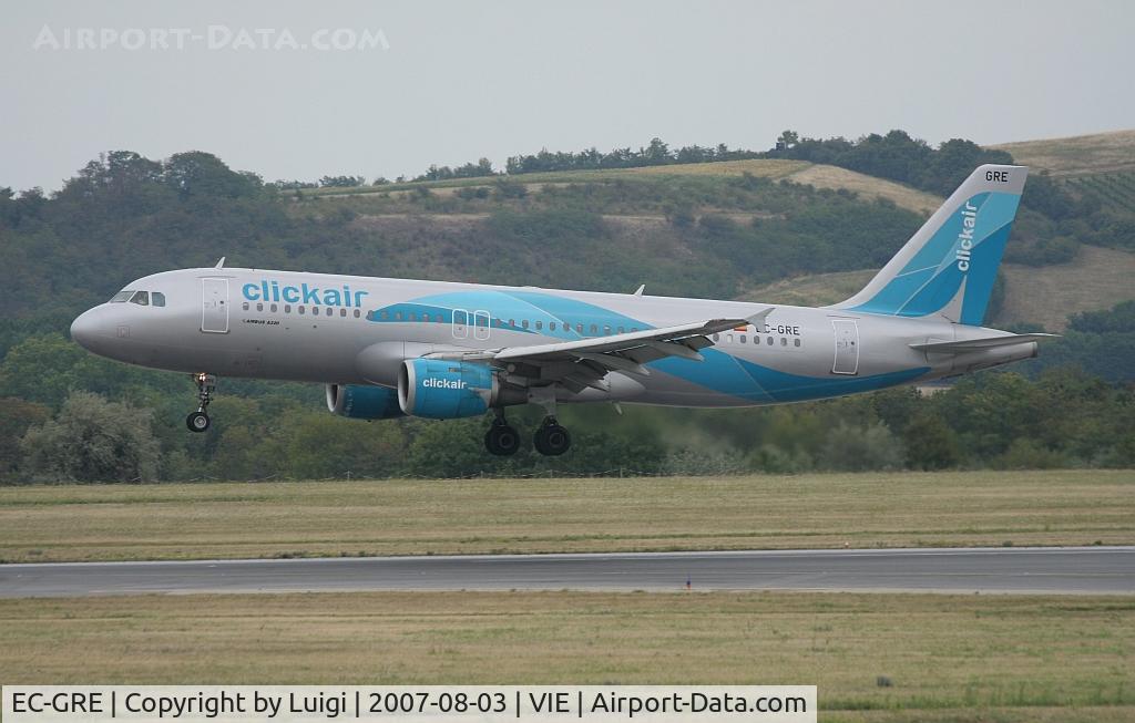 EC-GRE, Airbus A320-211 C/N 134, Clickair A320