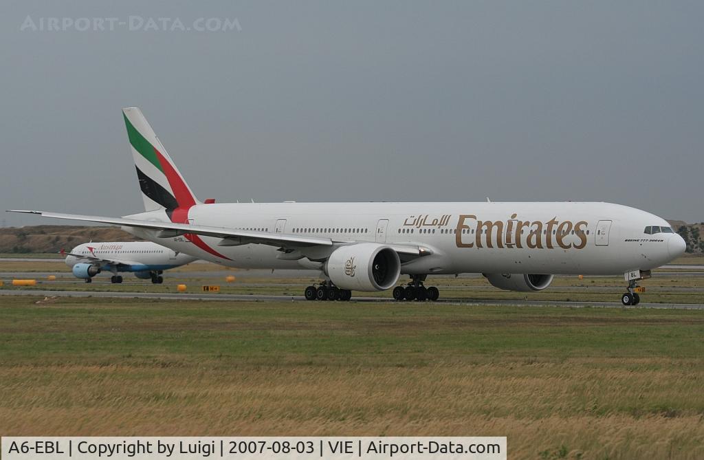 A6-EBL, 2006 Boeing 777-31H/ER C/N 32709, Emirates 777-300ER