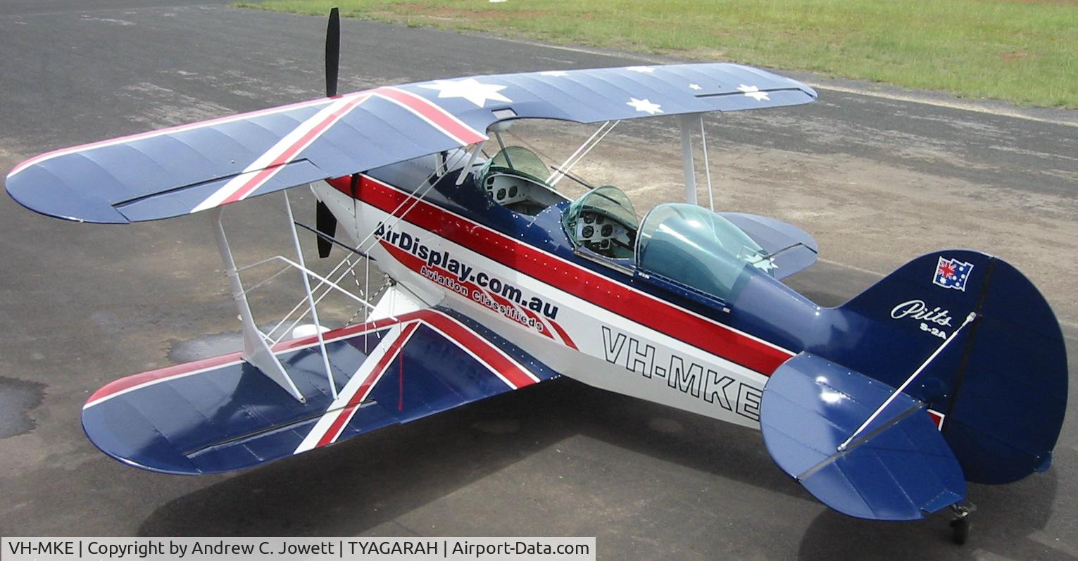 VH-MKE, 1978 Pitts S-2A Special C/N 2173, ex Jordanian Falcons
