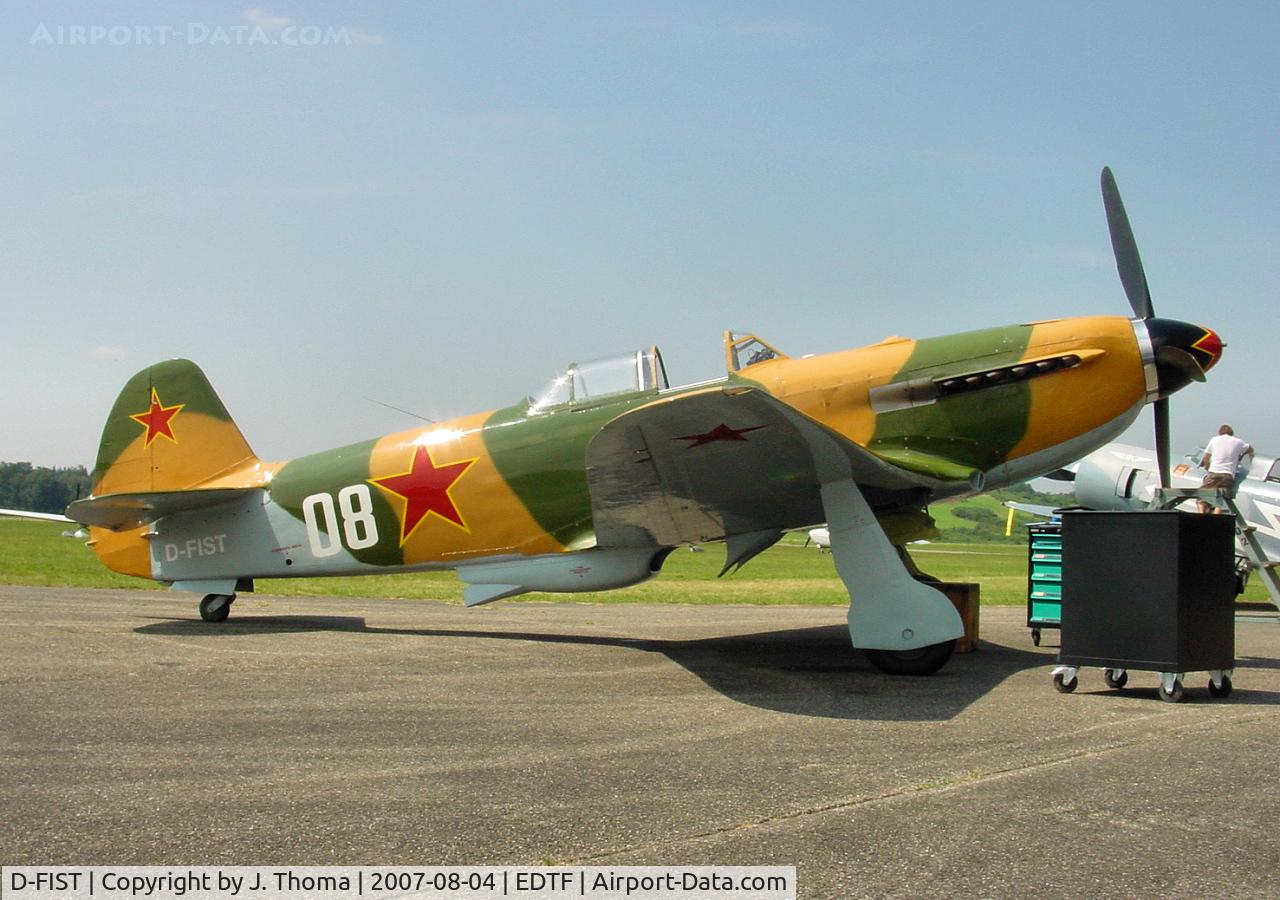 D-FIST, 1944 Yakovlev Yak-9U C/N 0470408, Yakovlev YAK-9U
