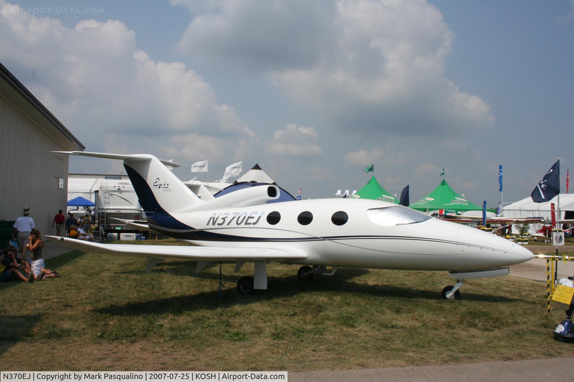 N370EJ, 2007 Air Epic Victory C/N 001, Epic Victory