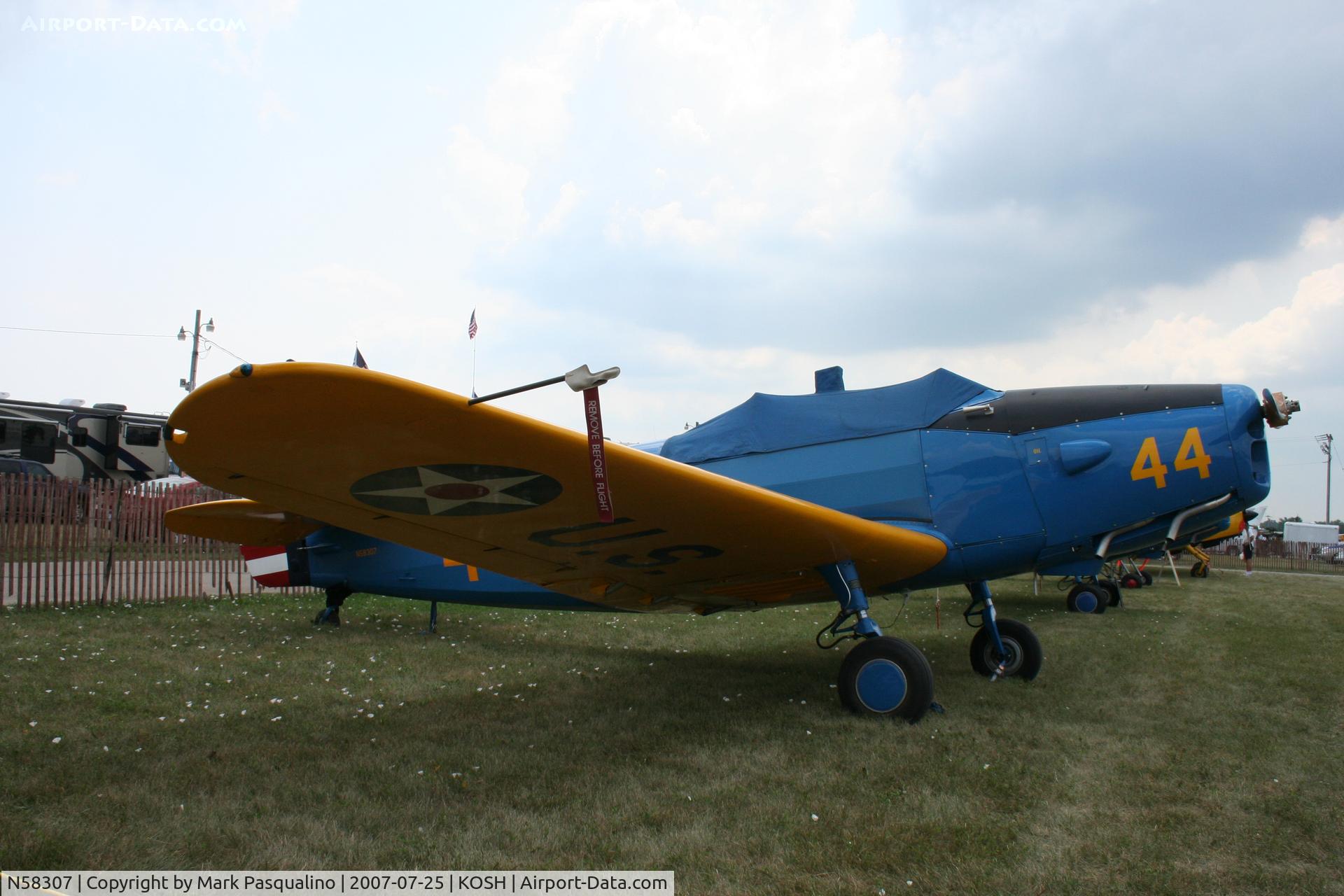 N58307, 1943 Fairchild M-62A C/N T43-5226, Fairchild PT-19A